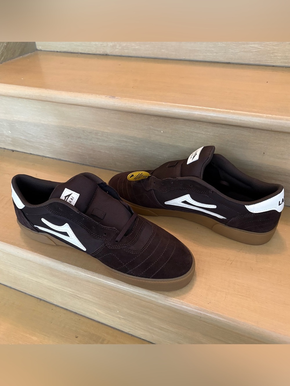 Lakai Brown Suede Skate Sneakers - Men's